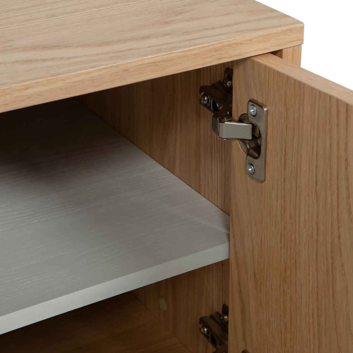 LOWBOARD Modulair 110/44/40 cm  erweiterbar  - Naturfarben, Design, Holz (110/44/40cm) - Livetastic