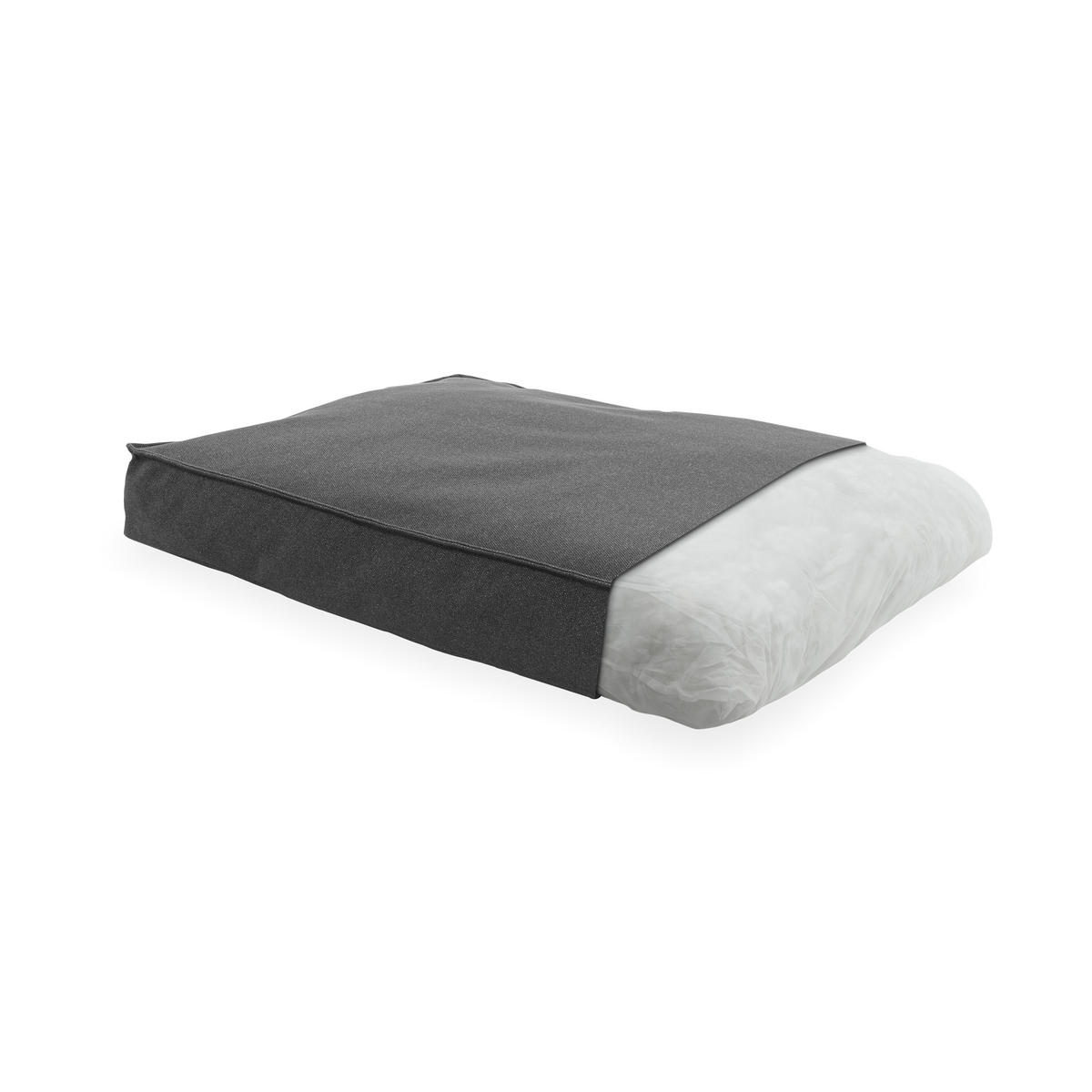 HAUSTIERKISSEN - Grau, Basics, Textil (100/70/15cm)
