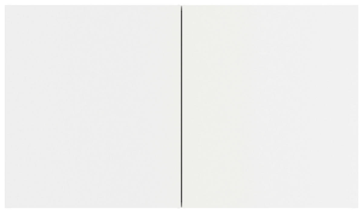 KÜCHENOBERSCHRANK 100/57,6/34,6 cm  in Weiß  - Weiß, Basics, Holzwerkstoff (100/57,6/34,6cm) - Optifit