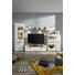 REGAL ZA DNEVNI BORAVAK - bijela/boje hrasta, Design, staklo/drvni materijal (370/206,1/50cm) - Hom`in REGAL ZA DNEVNI BORAVAK - bijela/boje hrasta, Design, staklo/drvni materijal (370/206,1/50cm) - Hom`in