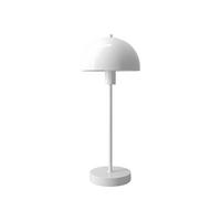 TISCHLEUCHTE Vienda 20/50 cm  - Weiß Hochglanz, Basics, Metall (20/50cm) - Belid