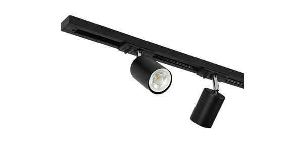 SCHIENENSYSTEM - Chromfarben/Schwarz, Trend, Kunststoff/Metall (262cm) - Novel