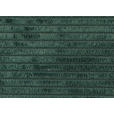 BIGSOFA in Cord Dunkelgrün - Dunkelgrün/Schwarz, Design, Textil/Metall (226/91/103cm) - Carryhome
