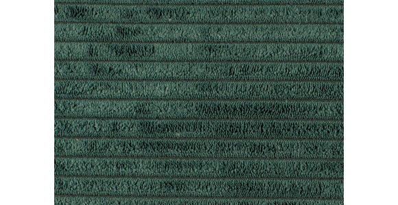 BIGSOFA in Cord Dunkelgrün - Dunkelgrün/Schwarz, Design, Textil/Metall (226/91/103cm) - Carryhome