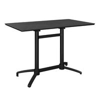 BISTROTISCH in Metall, Kunststoff 120/70/74 cm  - Anthrazit, KONVENTIONELL, Kunststoff/Metall (120/70/74cm) - Ambia Garden