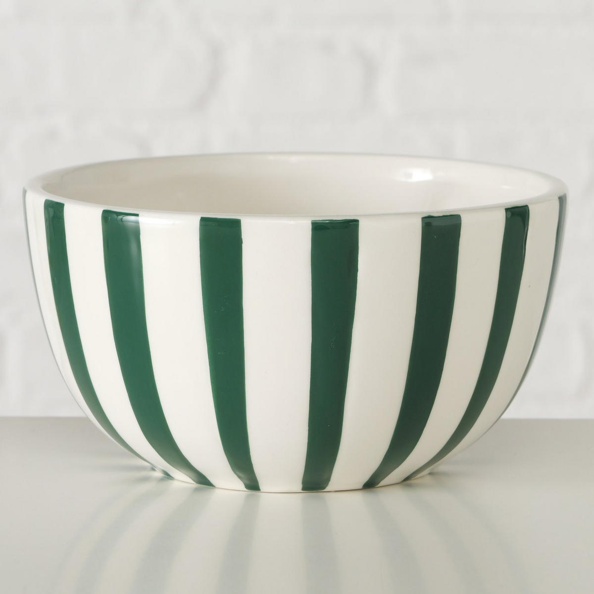 MÜZLIS TÁL  - piros/fehér, Lifestyle, kerámia (15/8cm)
