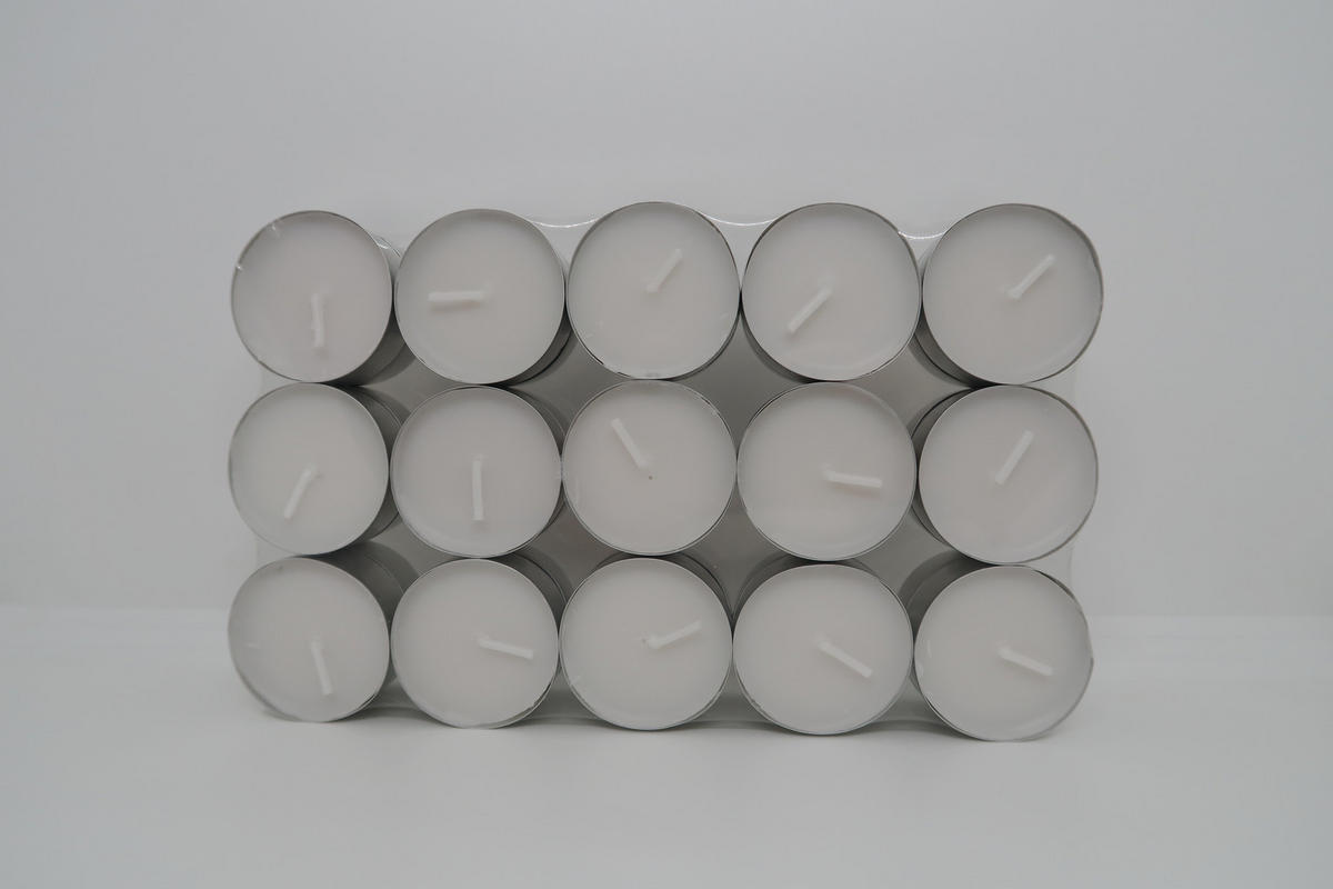 TEAMÉCSES SZETT  - fehér/ezüsttölgy színű, Basics, természetes anyagok/fém (19,5/11cm) - Ambia Home