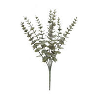 DEKORAČNÍ VĚTVIČKA 38 cm - šedá/zelená, Basics (38cm)