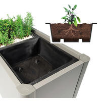 PFLANZEINSATZ-3ER SET - Schwarz, Basics, Kunststoff (50/18/50cm) - Biohort