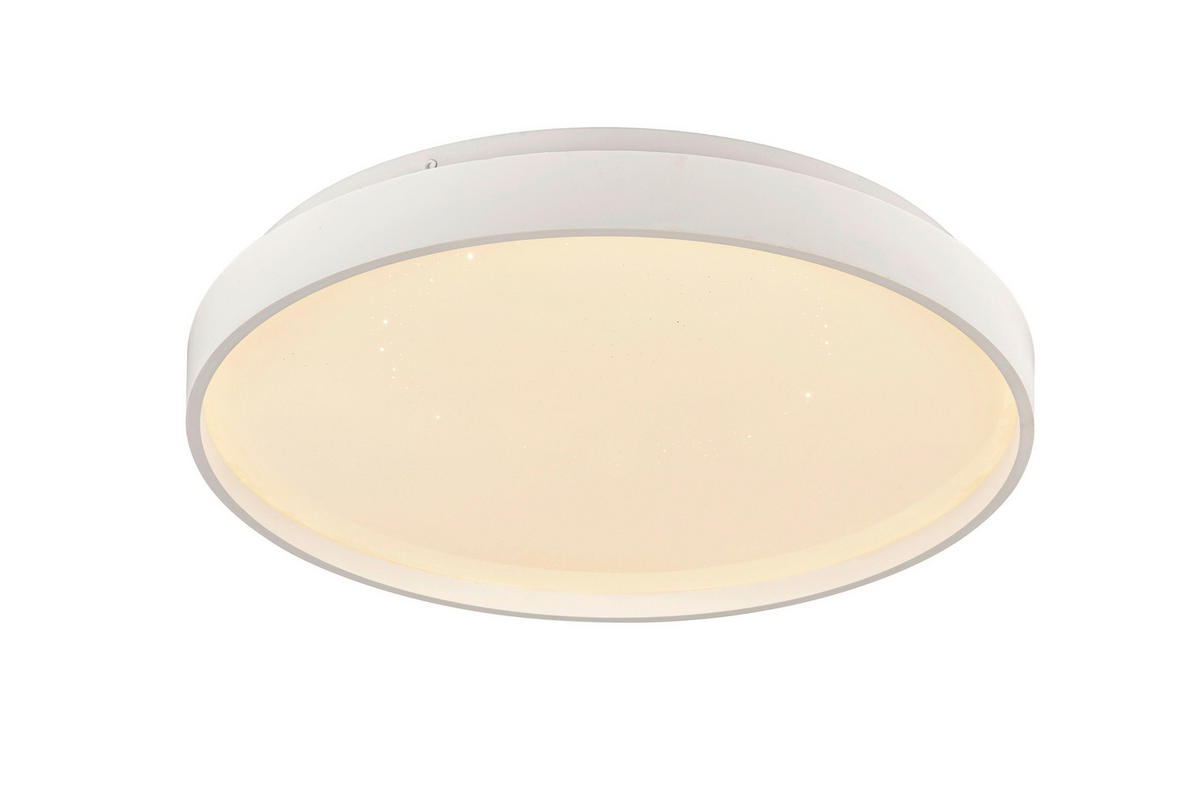 STROPNÍ LED SVÍTIDLO, 39 cm - bílá, Basics, kov/plast (39cm) - Novel