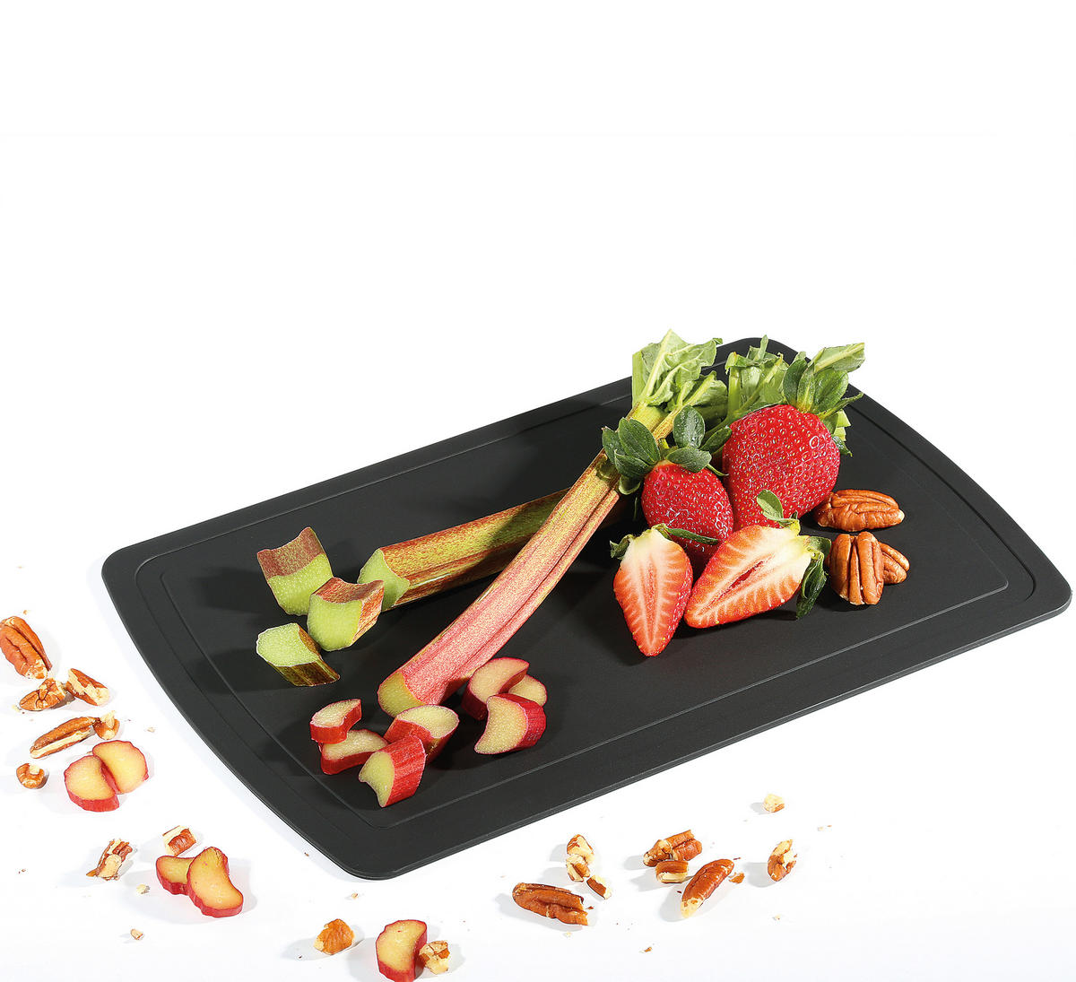 SCHNEIDEMATTE Kunststoff PREMIUM LINE  - Schwarz, Basics, Kunststoff (25/16/0,2cm) - Zassenhaus