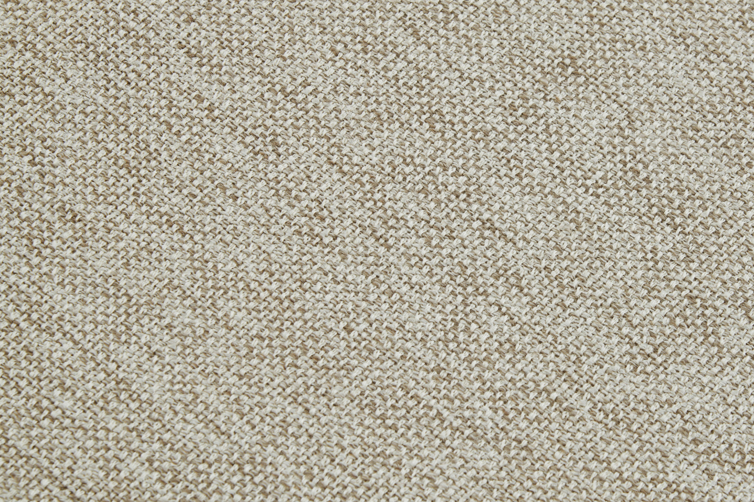 STUHL Webstoff Beige, Walnussfarben  - Beige/Nussbaumfarben, Design, Textil/Metall (53/79/58cm) - Novel