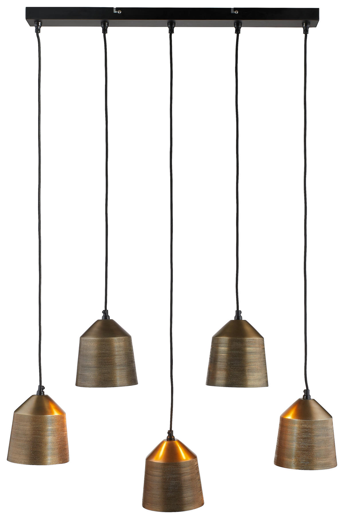 HÄNGELEUCHTE 110/75/16 cm   - Bronzefarben, Basics, Metall (110/75/16cm) - Light & Living