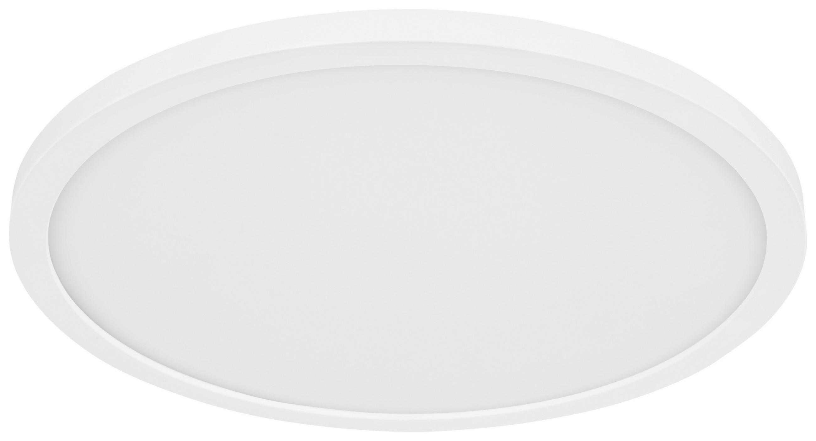 LED-DECKENLEUCHTE 24 W  42/2,5 cm    - Weiss/Opal, Basics, Kunststoff (42/2,5cm) - Globo
