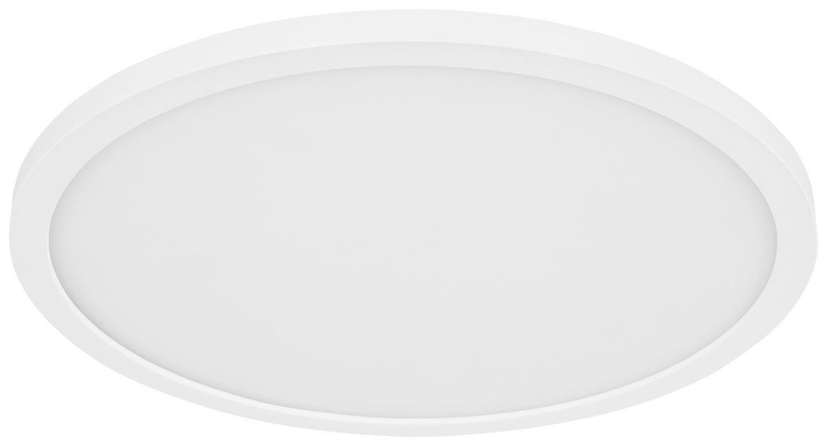 LED-DECKENLEUCHTE 24 W  42/2,5 cm    - Weiss/Opal, Basics, Kunststoff (42/2,5cm) - Globo