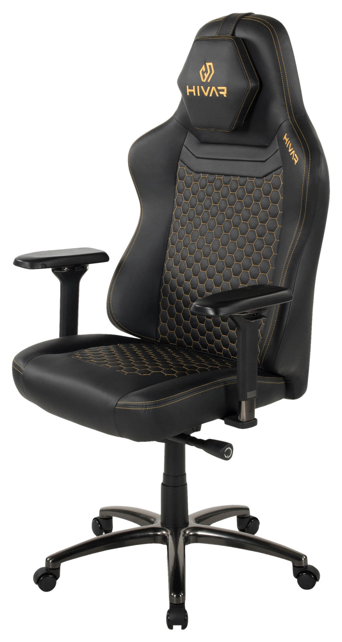 ORBICAL XL Solaris Obsidian Anthrazit, Schwarz, Gelb Metall, Textil   - Anthrazit/Gelb, LIFESTYLE, Textil/Metall (81/147/72cm) - HIVAR