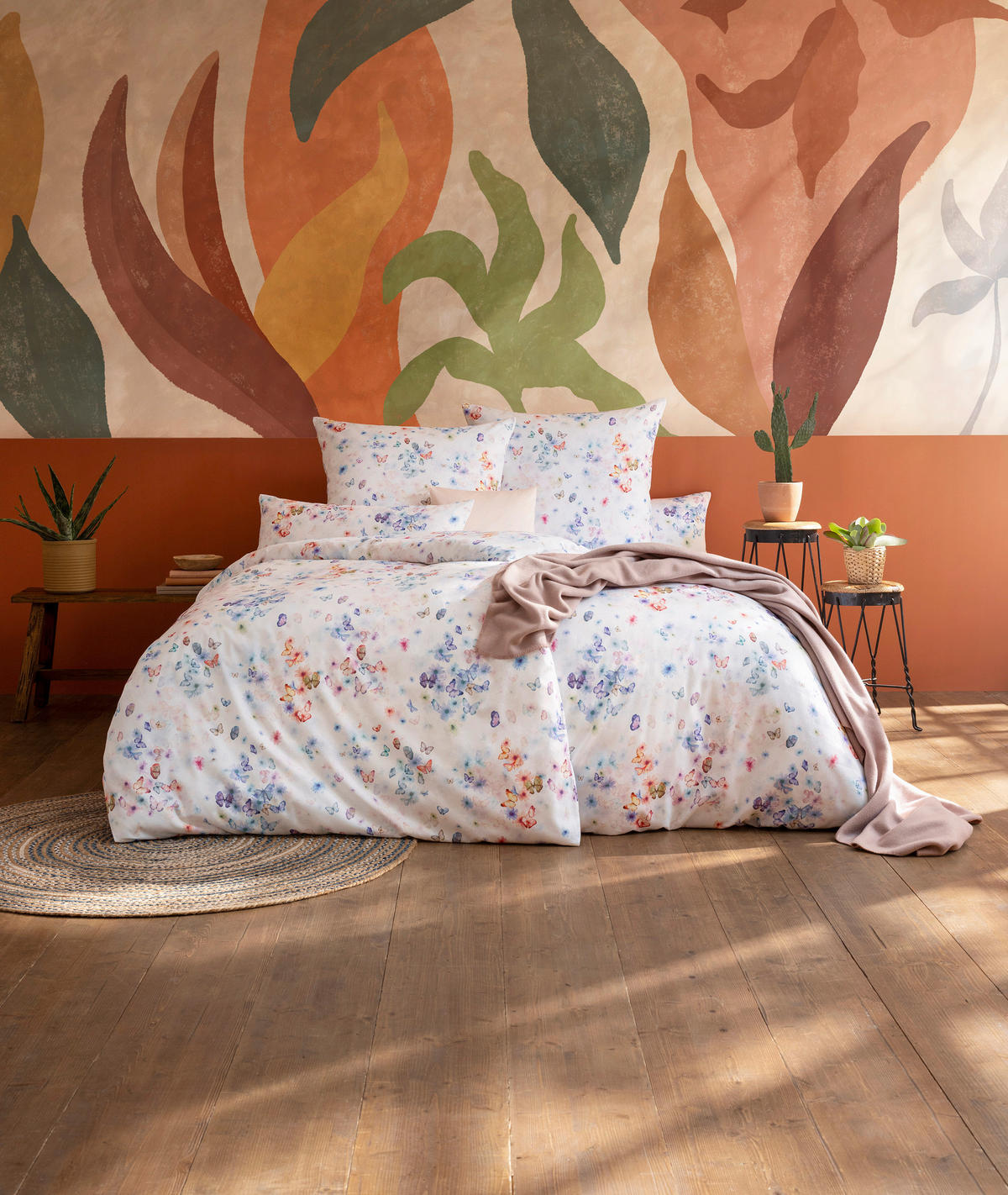 BETTWÄSCHE Atelier 155/220 cm  - Multicolor, Design, Textil (155/220cm) - Estella