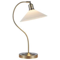 TISCHLEUCHTE - Weiß, Basics, Metall (27,5/25/49cm) - Markslöjd