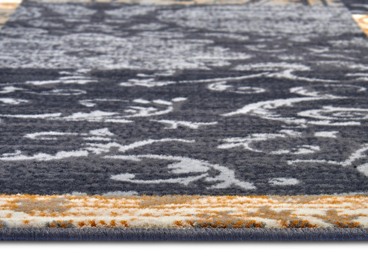 FLACHWEBETEPPICH 235/320 cm Gloria Grau, Sahara  - Grau/Sahara, Design, Kunststoff/Textil (235/320cm)
