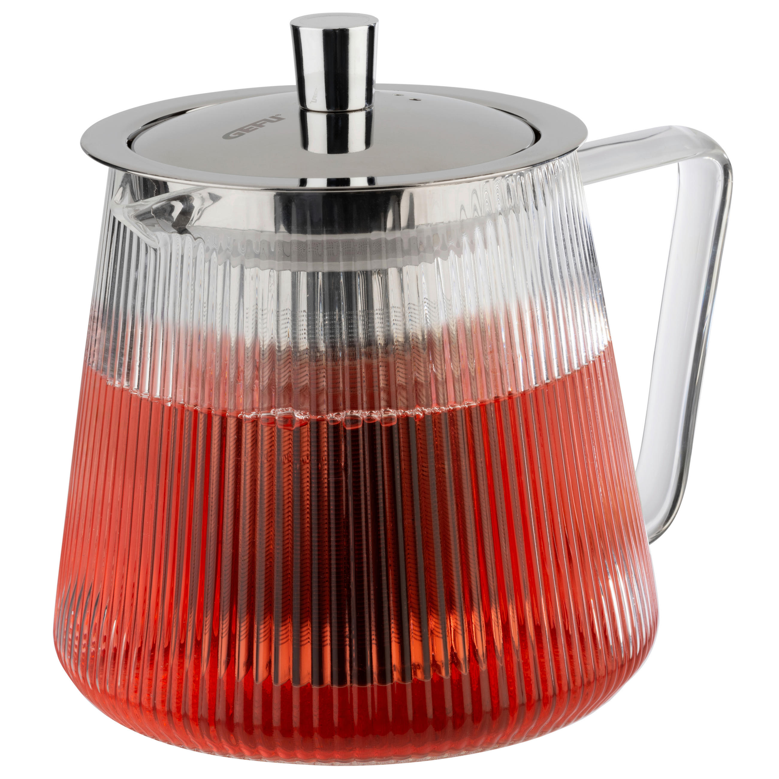 Gefu Teekanne Infusa Silber, Transparent 15 cm