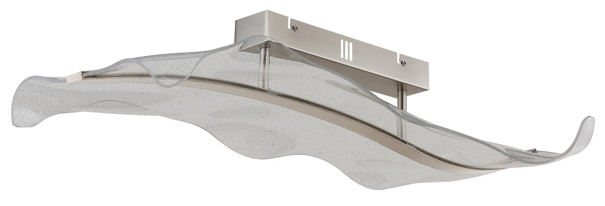 STROPNA LED-SVETILKA   //2700-6500 K// - prozorno, Design, kovina/umetna masa (80/30/18cm) - Globo