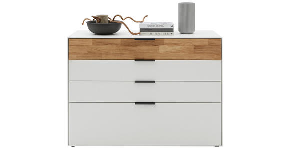 KOMMODE in 121,9/87,9/45,2 cm - Wildeiche/Anthrazit, Design, Holz/Holzwerkstoff (121,9/87,9/45,2cm) - Dieter Knoll