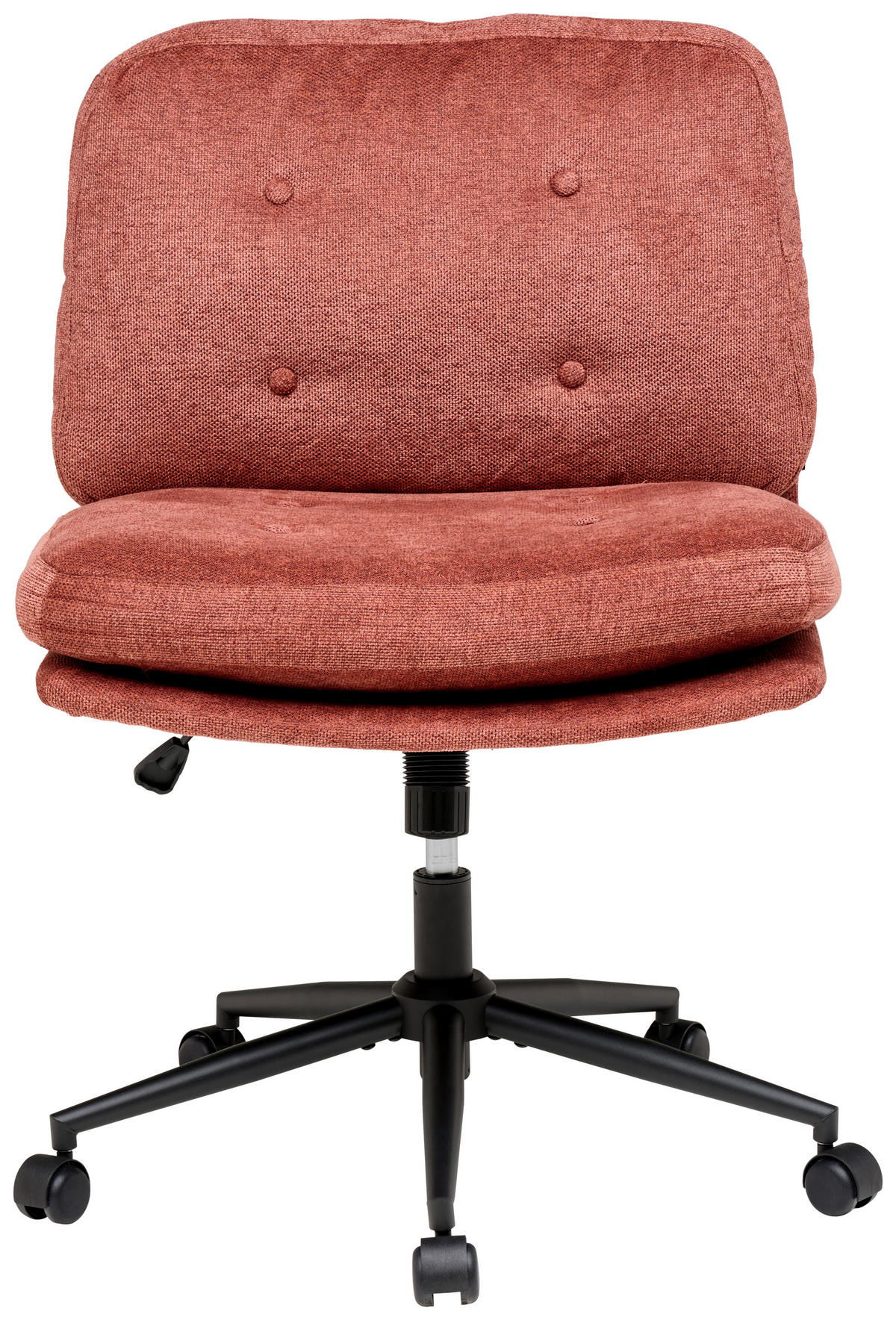 Scaun Rotativ, microfibră, roșu - roșu/negru, Modern, plastic/lemn (66/90/98/76cm) - MID.YOU