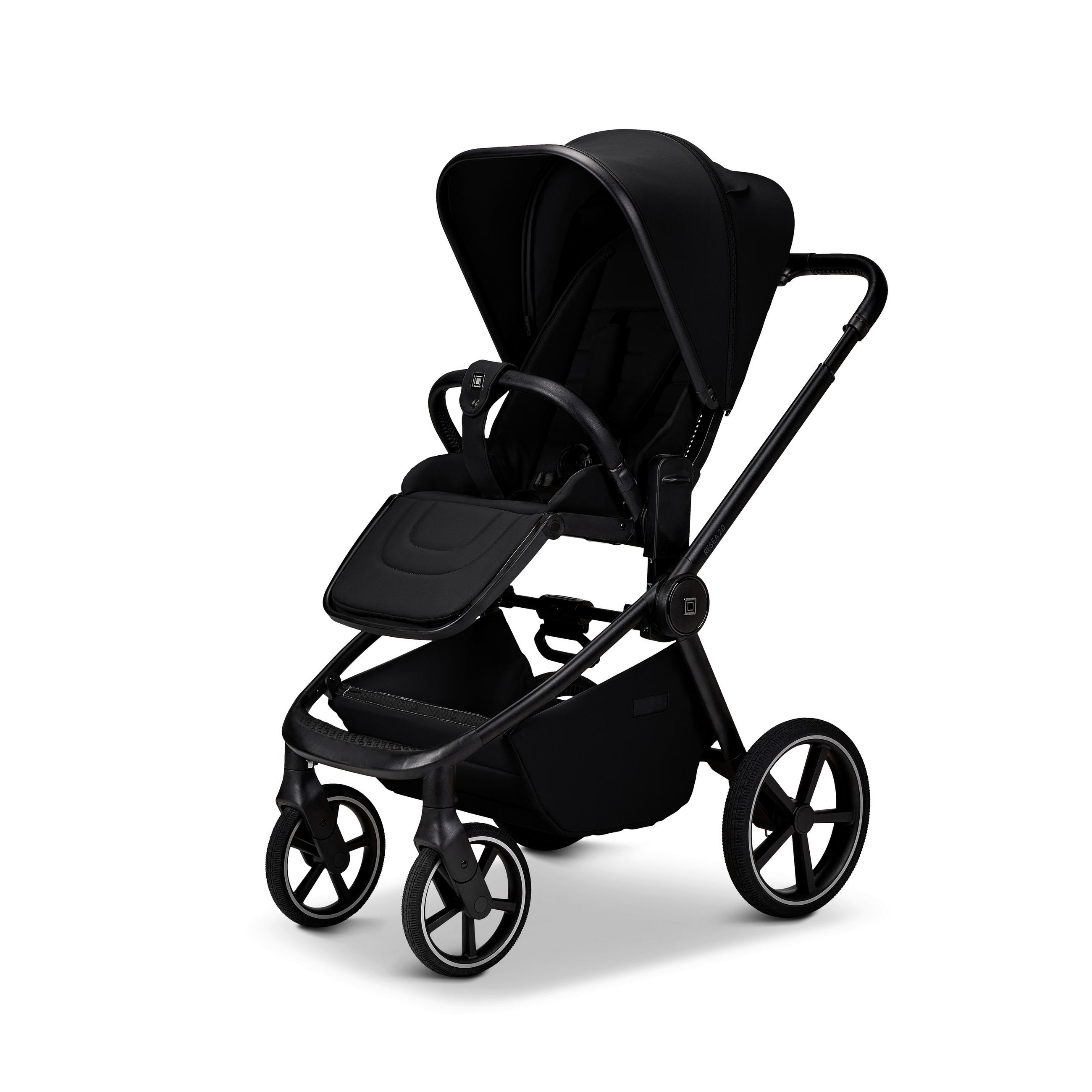KOMBIKINDERWAGEN  Resea 2.0  Onyx  - Schwarz, Basics, Textil (96/57/114cm) - Moon
