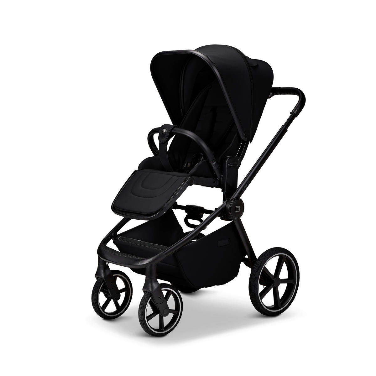 KOMBIKINDERWAGEN  Resea 2.0  Onyx  - Schwarz, Basics, Textil (96/57/114cm) - Moon