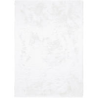 HOCHFLORTEPPICH 80/150 cm Silky Haven Creme, Weiß  - Creme/Weiß, Basics, Textil (80/150cm) - Novel