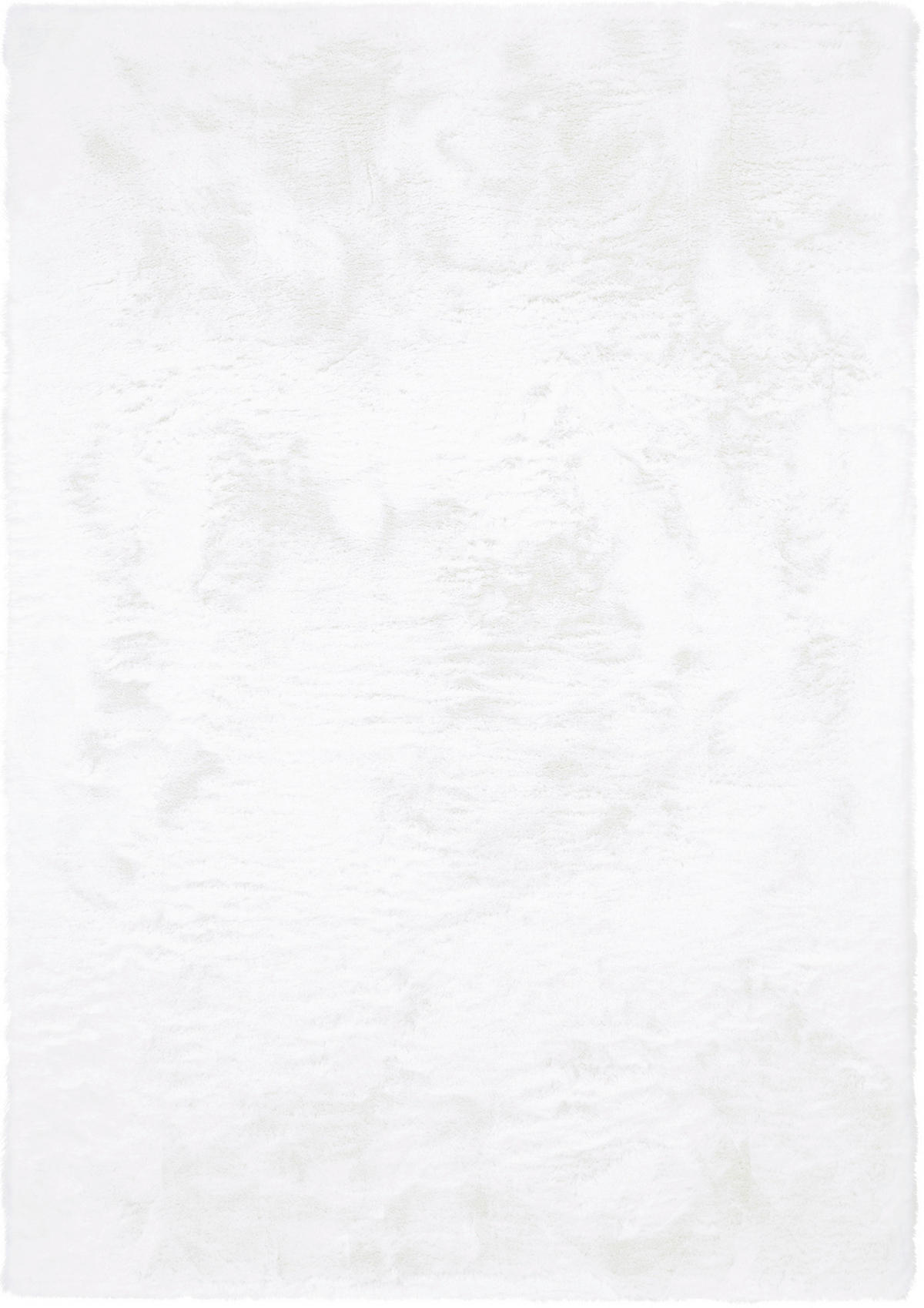 HOCHFLORTEPPICH 80/150 cm Silky Haven Creme, Weiß  - Creme/Weiß, Basics, Textil (80/150cm) - Novel