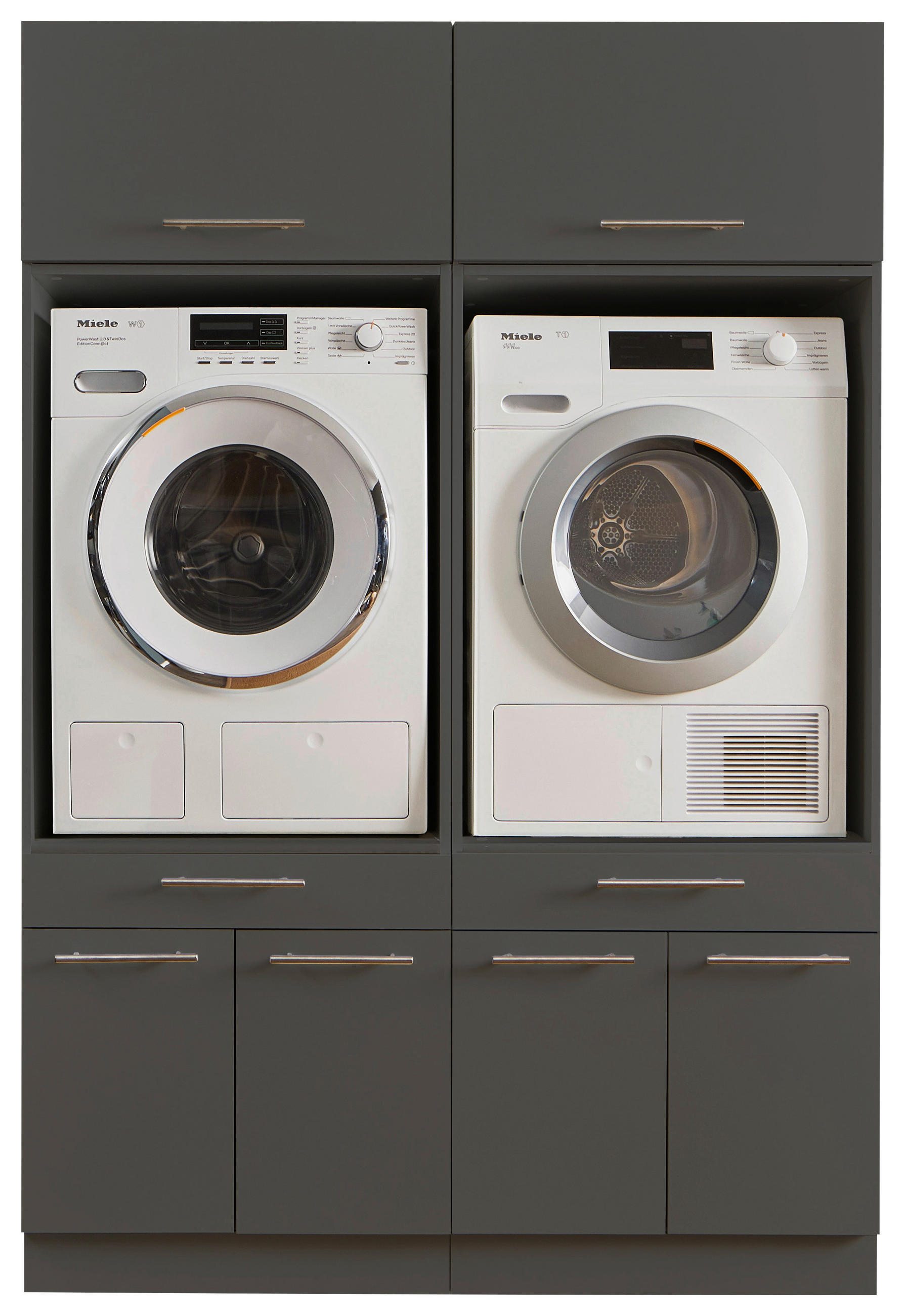 XXXLutz Hauswirtschaftsraum Laundreezy Anthrazit 135x200x67.5 cm