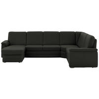 WOHNLANDSCHAFT  in Chenille Anthrazit  - Anthrazit/Alufarben, KONVENTIONELL, Holz/Textil (160/329/235cm) - Beldomo Comfort