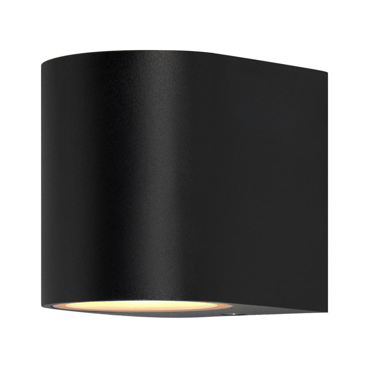 VÄGGLAMPA FÖR UTOMHUS - svart, Design, metall (6.5/9/8cm)