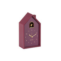 WECKER Modern Cuckoo Mauve  - Mauve, Basics, Kunststoff (6/12/20cm) - Karlsson