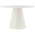 ESSTISCH 120/120/75 cm Nachbildung  Holzwerkstoff rund Beige  - Beige, Design, Holzwerkstoff (120/120/75cm) - Xora