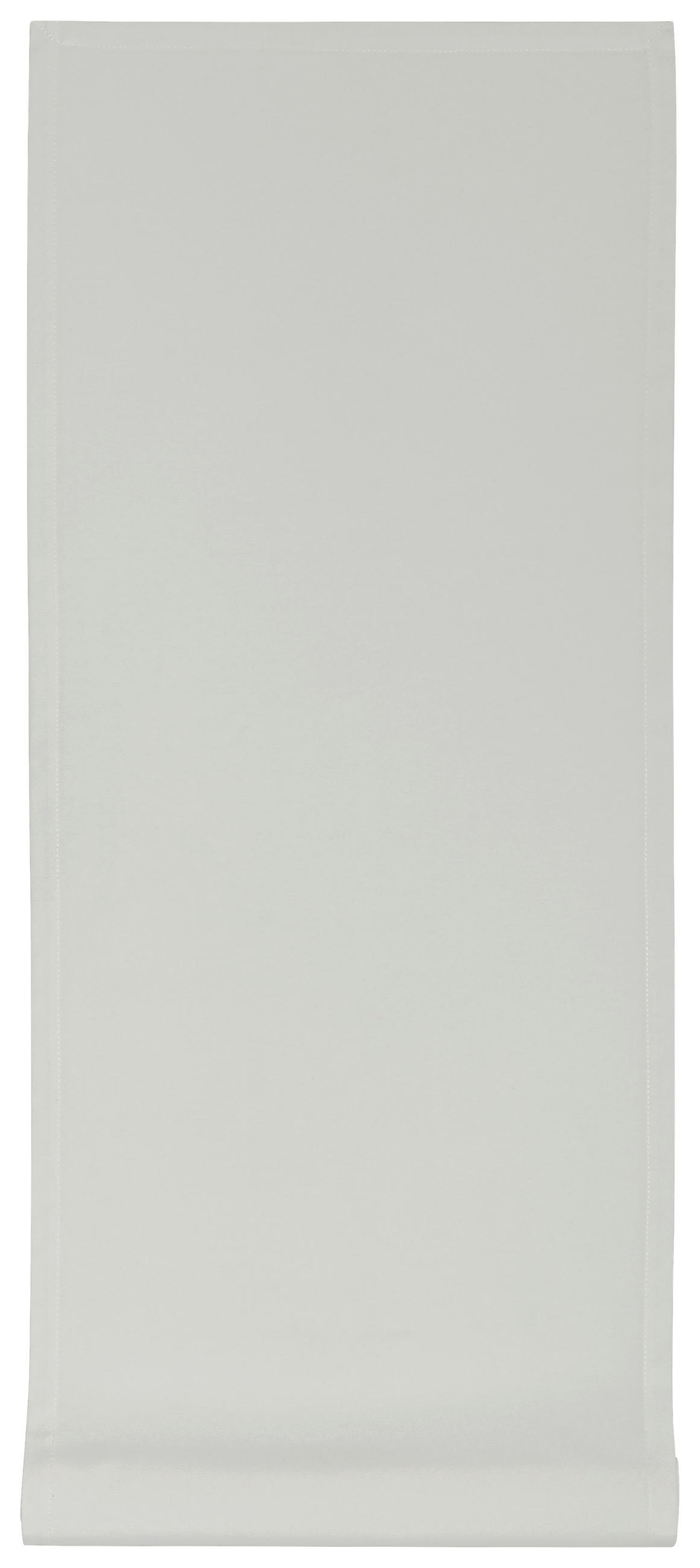 ÚZKY OBRUS, 15/30 cm, biela - biela, Basics, textil (15/30cm) - Boxxx