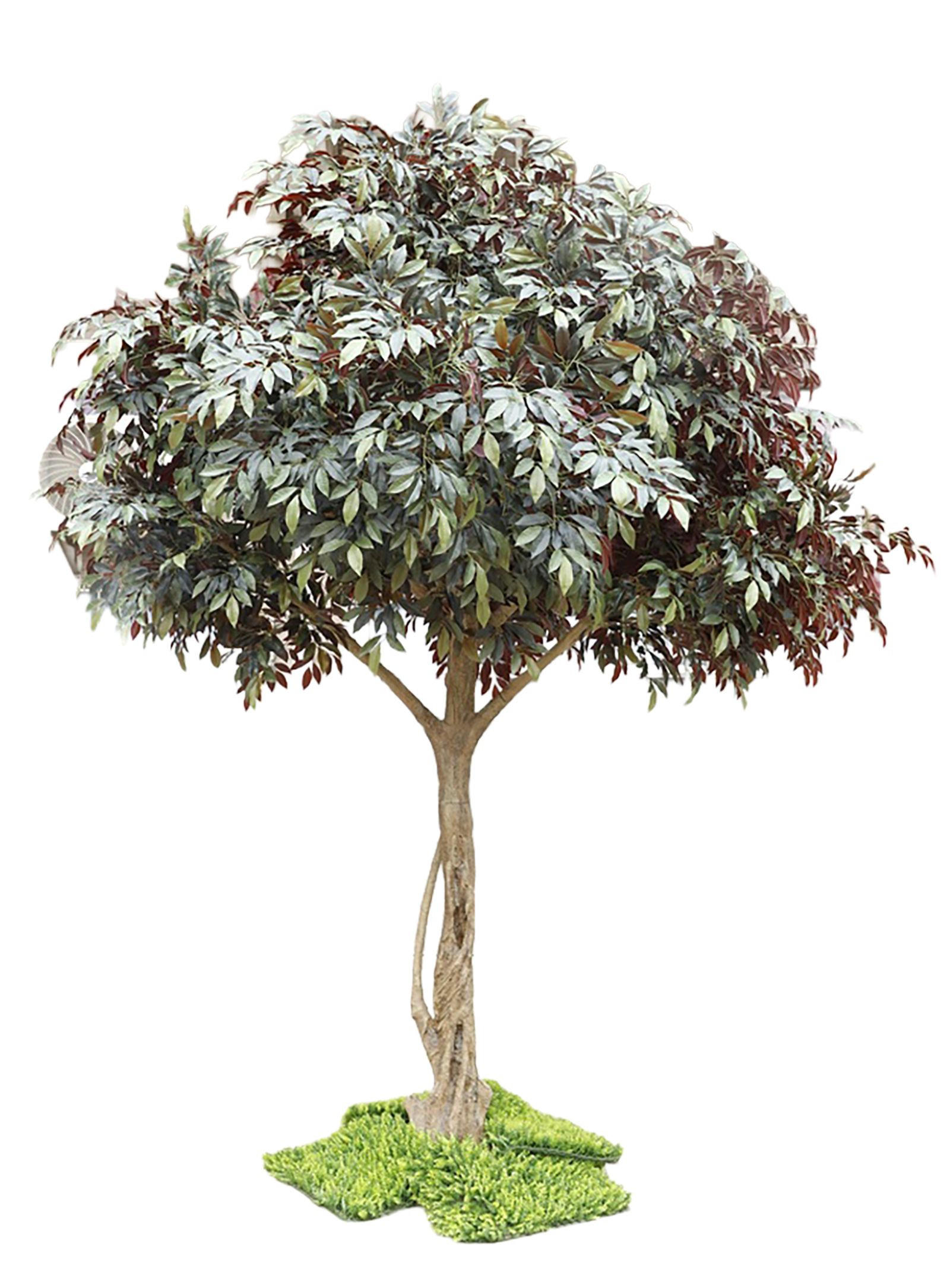 UMELÝ KVET  - žltá/zelená, Basics, plast (170/350/170cm)