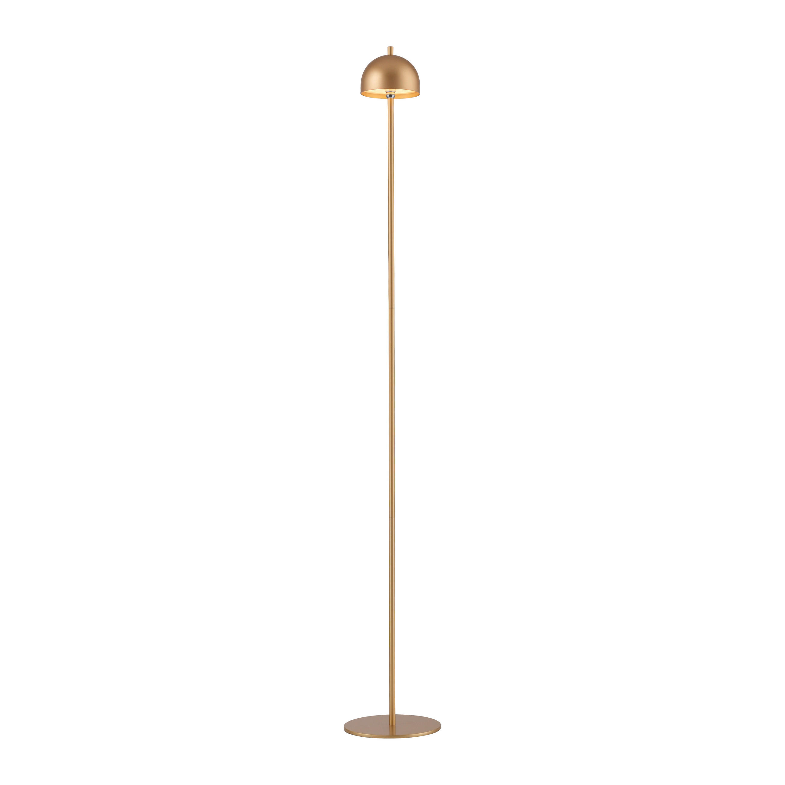 AKKU-STEHLEUCHTE 18/18/126 cm    - Hellgelb, Design, Kunststoff/Metall (18/18/126cm) - Schöner Wohnen