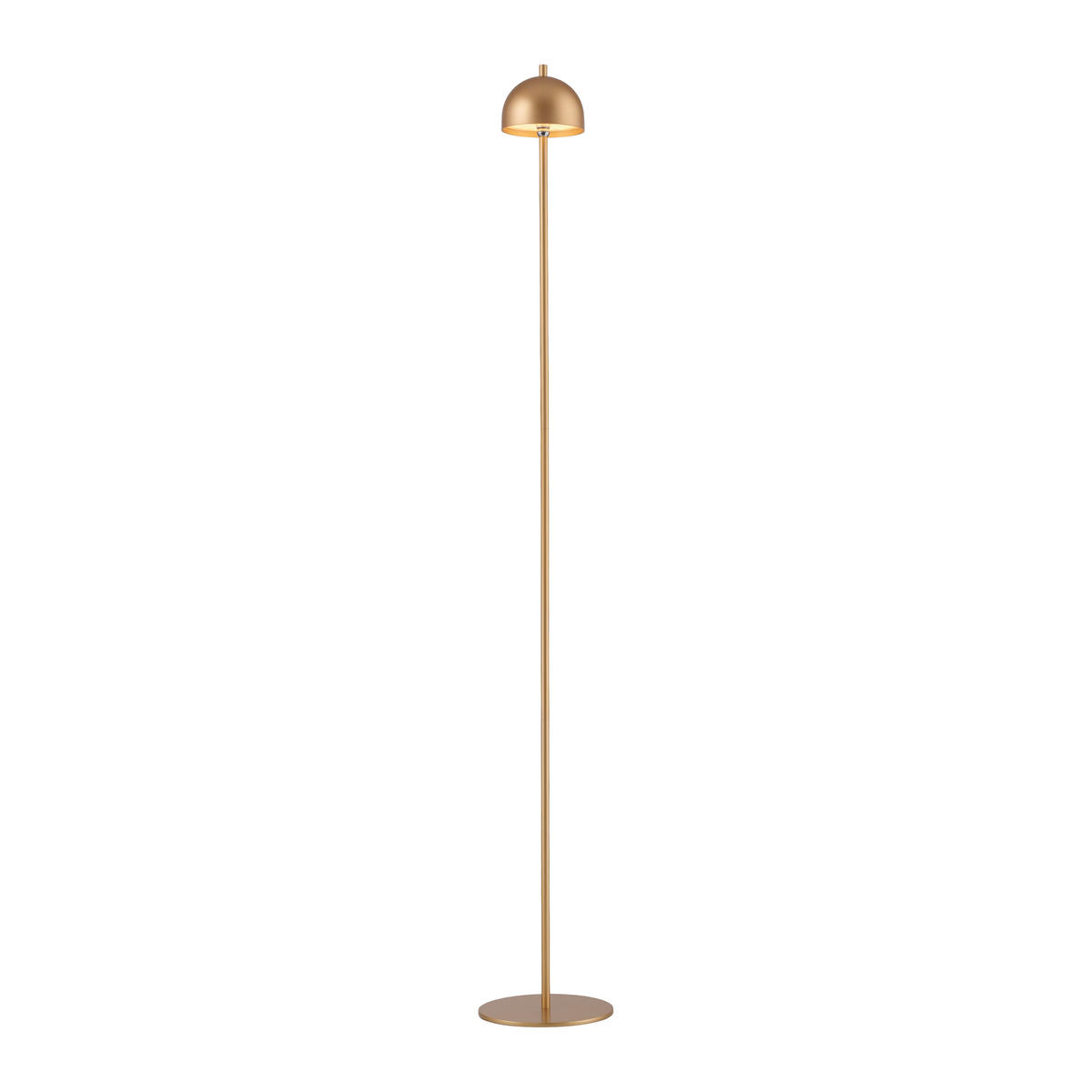 AKKU-STEHLEUCHTE 18/18/126 cm    - Hellgelb, Design, Kunststoff/Metall (18/18/126cm) - Schöner Wohnen
