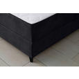 BOXBETT 120/200 cm  in Schwarz  - Schwarz, KONVENTIONELL, Kunststoff/Textil (120/200cm) - Carryhome