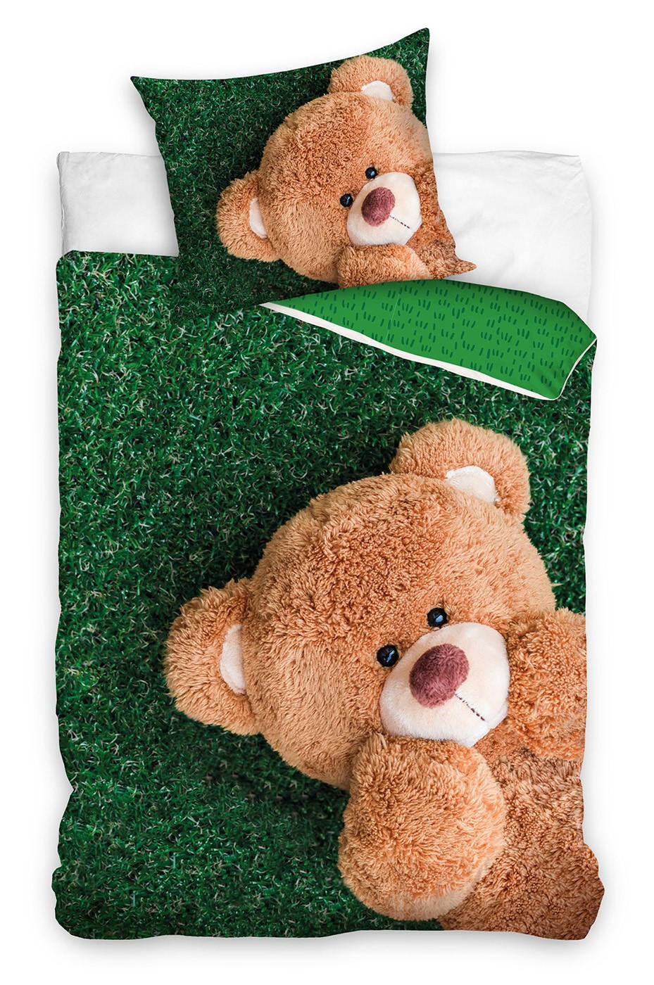 DEČJA POSTELJINA TEDDY 135/200 cm tekstil višebojna  - višebojna, Osnovno, tekstil (135/200cm)