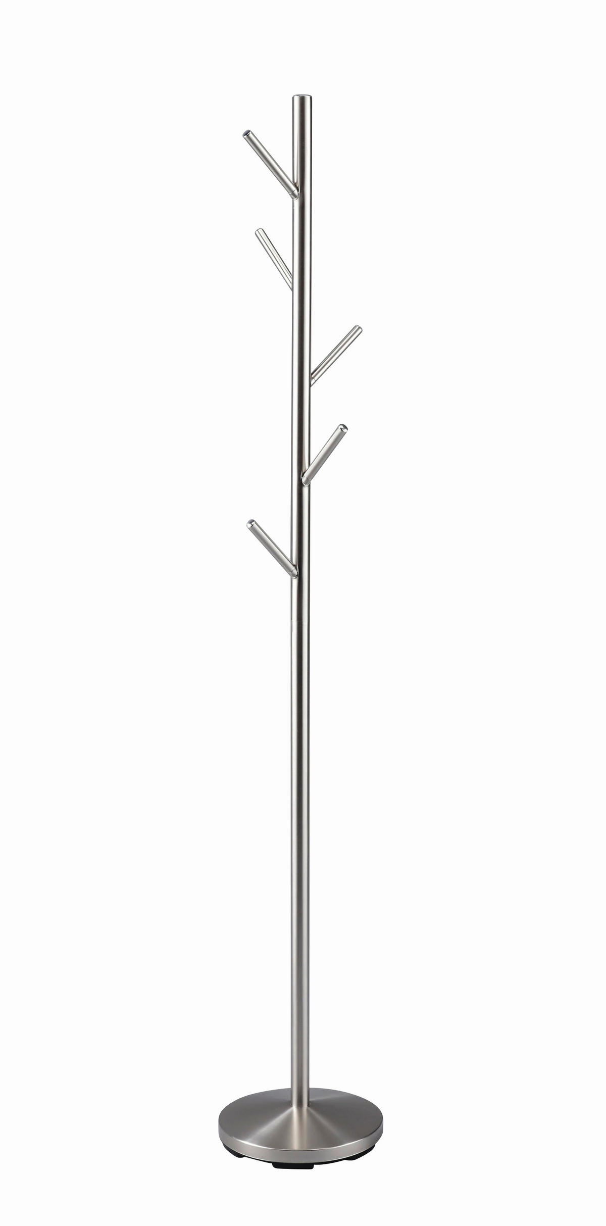 KLEIDERSTÄNDER in Edelstahlfarben 28,5/170/28,5 cm   - Edelstahlfarben, Design, Metall (28,5/170/28,5cm) - Carryhome