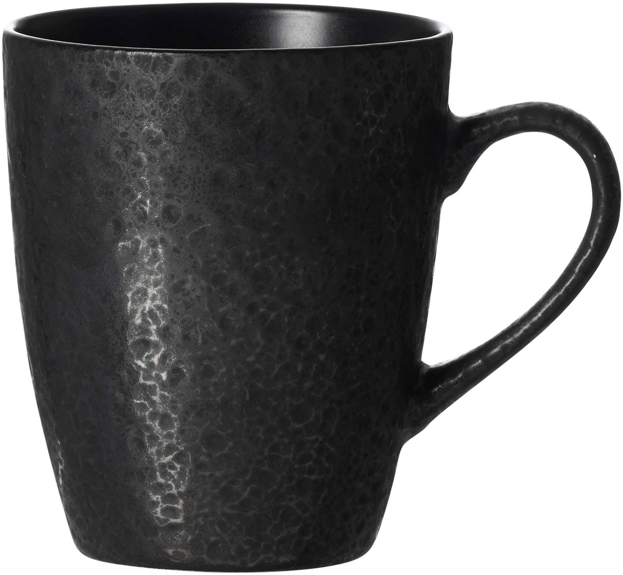 KAFFEEBECHER Kitwe  370 ml   - Schwarz, Basics, Keramik (9/13/11cm) - Ritzenhoff Breker