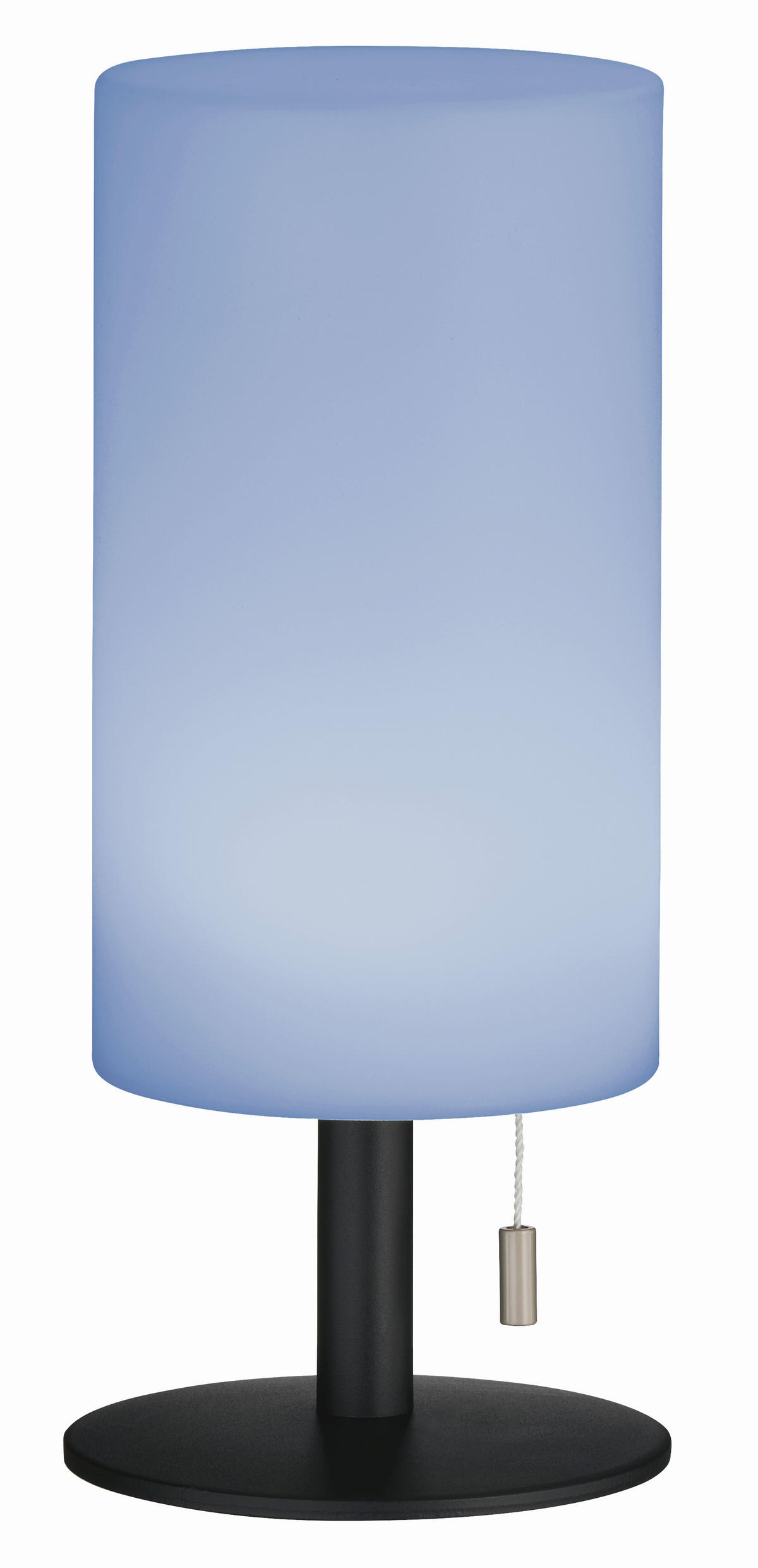 AKKU-TISCHLEUCHTE Larino 12/30 cm   - Anthrazit/Weiß, KONVENTIONELL, Kunststoff/Metall (12/30cm)