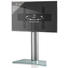 TV-RACK Glas, Metall Klar, Silberfarben - Klar/Silberfarben, KONVENTIONELL, Glas/Metall (80/111/40cm) TV-RACK Glas, Metall Klar, Silberfarben - Klar/Silberfarben, KONVENTIONELL, Glas/Metall (80/111/40cm)