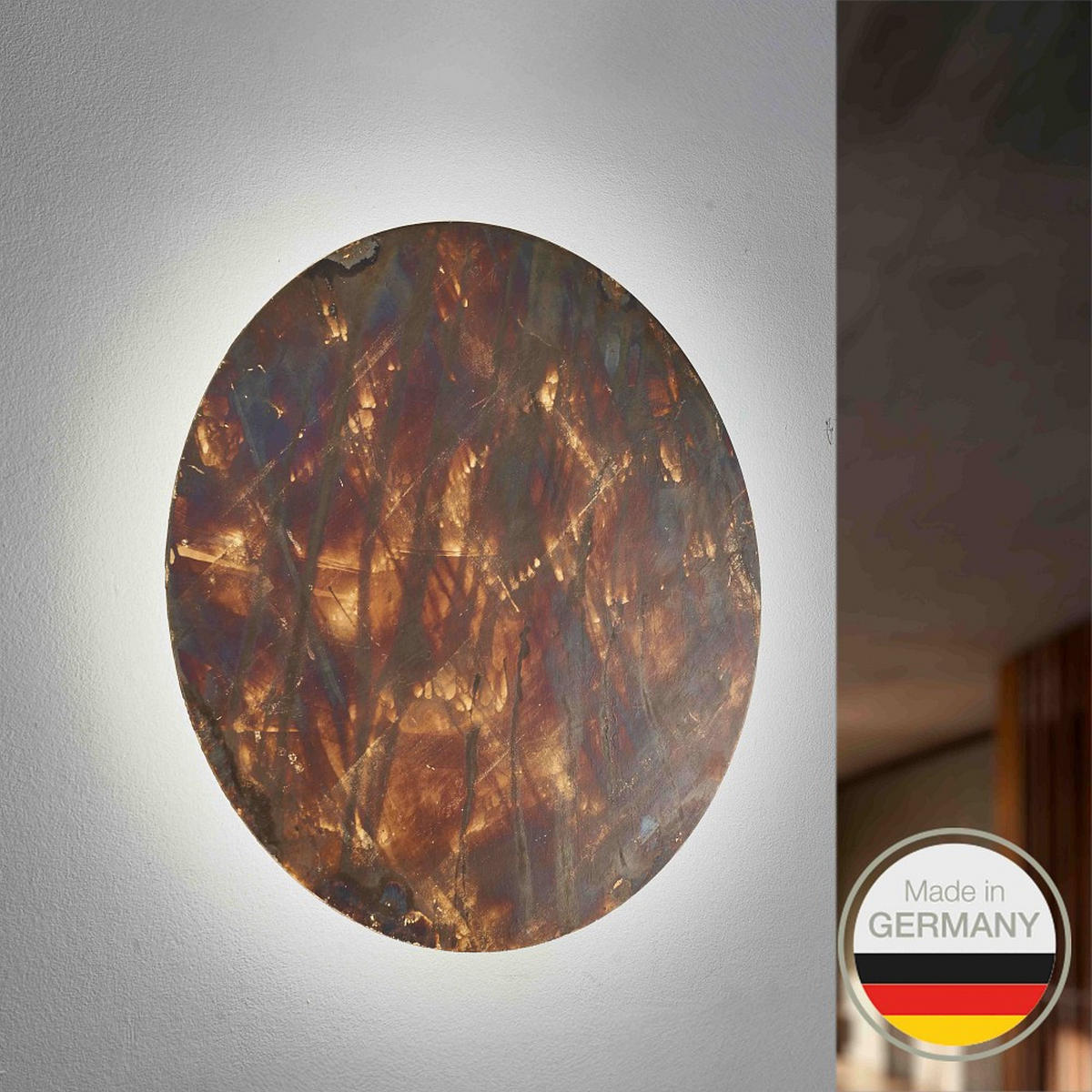 LED-WANDLEUCHTE 661 60 cm  - Multicolor, LIFESTYLE, Metall (60cm) - Ambiente