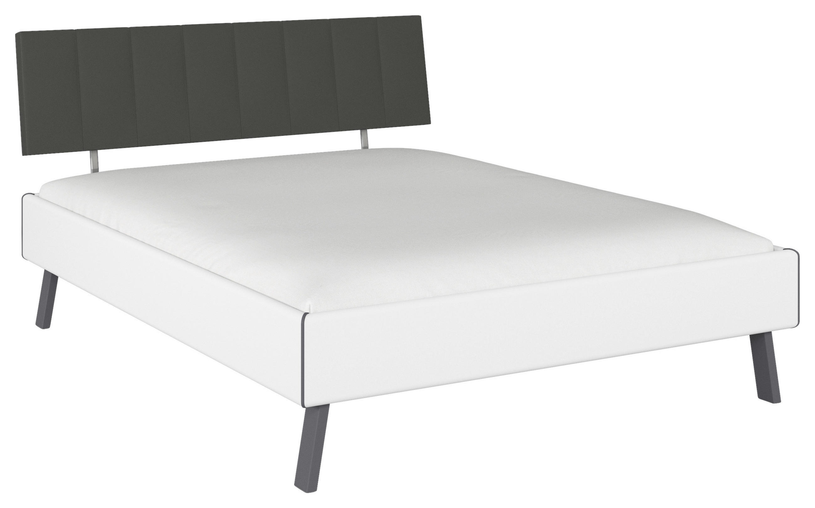 Carryhome Bett Weiß 160x200 cm