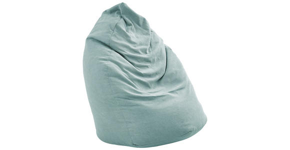 SITZSACK Webstoff 220 L - Mintgrün, KONVENTIONELL, Textil (65/95/75cm) - Xora