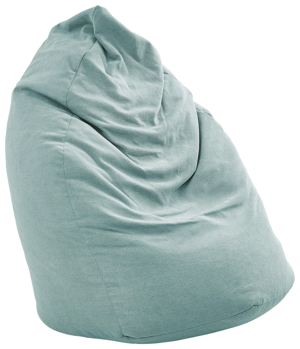 SITZSACK Webstoff 220 L  - Mintgrün, KONVENTIONELL, Textil (65/95/75cm) - Xora
